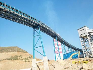 200 ~ 600 Pipe Diameter Tubular Belt Conveyor